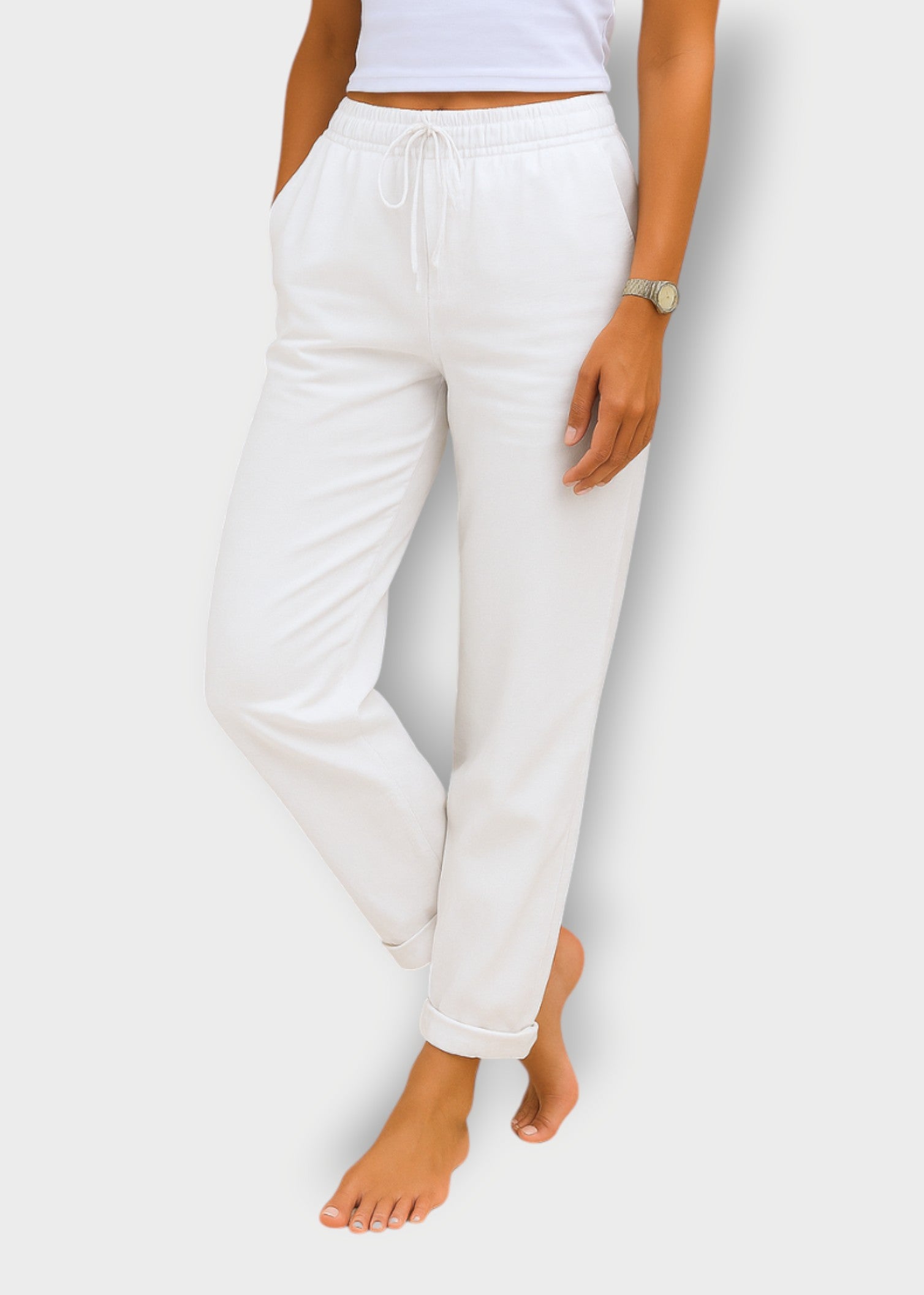 Sienna – Lightweight Cotton Joggers for Everyday Comfort