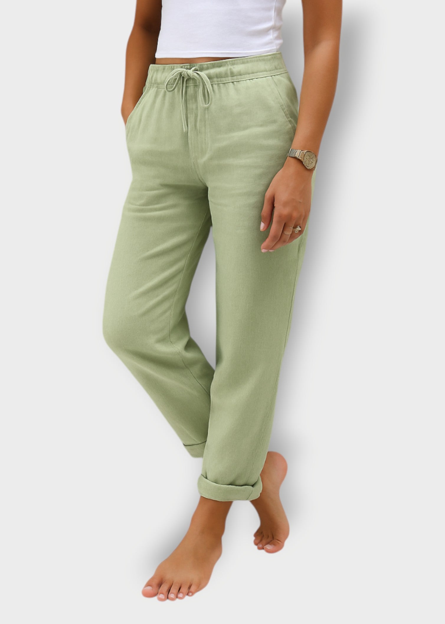 Sienna – Lightweight Cotton Joggers for Everyday Comfort