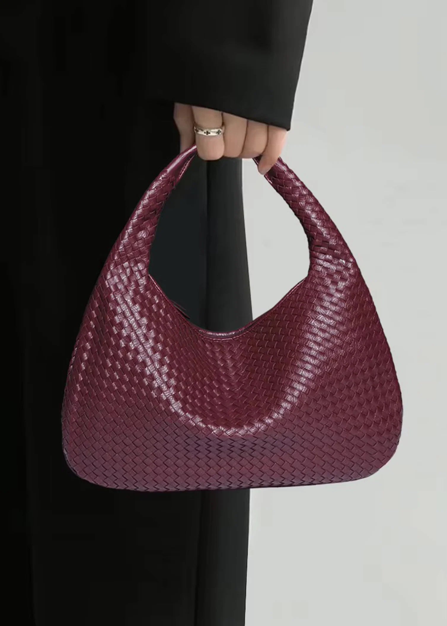 Ava – Tote Bag with Woven Design