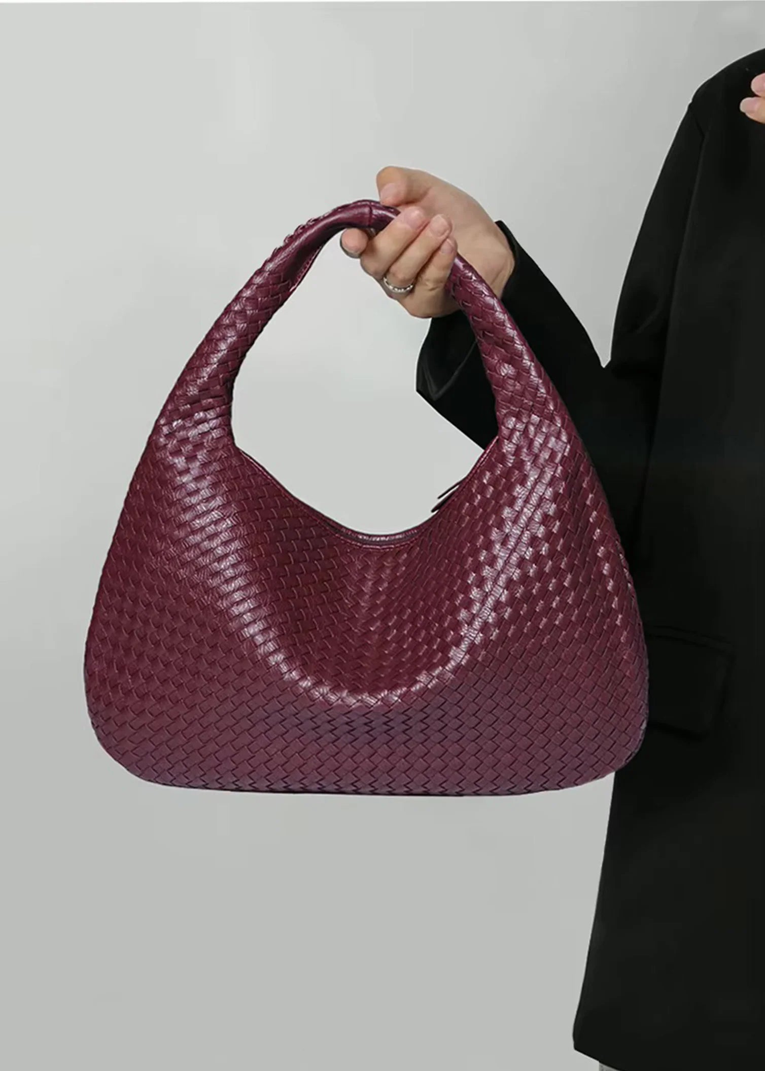 Ava – Tote Bag with Woven Design