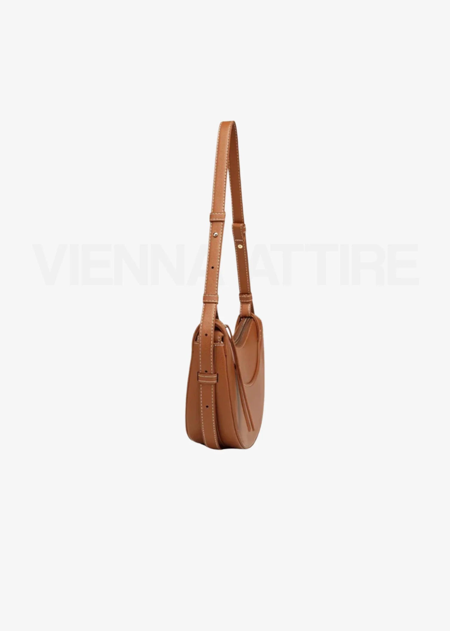 Agnès – Half-Moon Crossbody Bag made from Vegan Leather