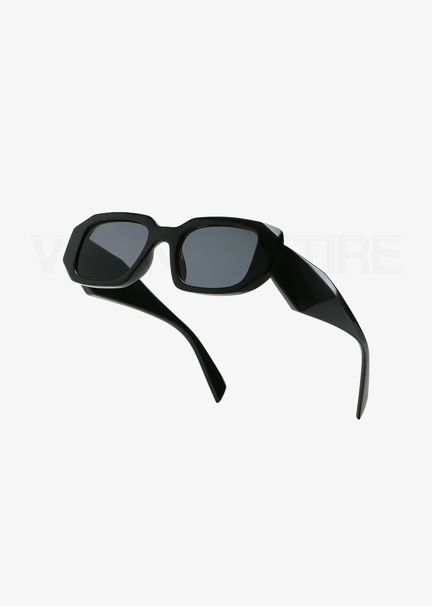 Shadow Edge – Rectangular Oversized Sunglasses