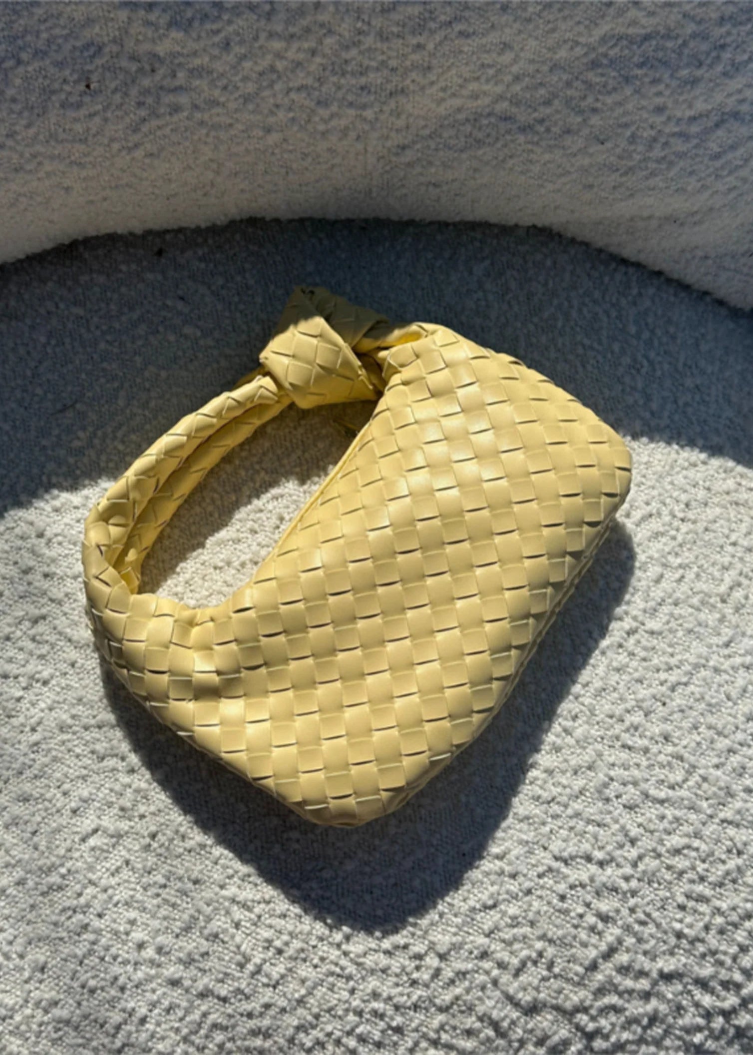 Ava Mini – Round Handle Bag with Braided Design
