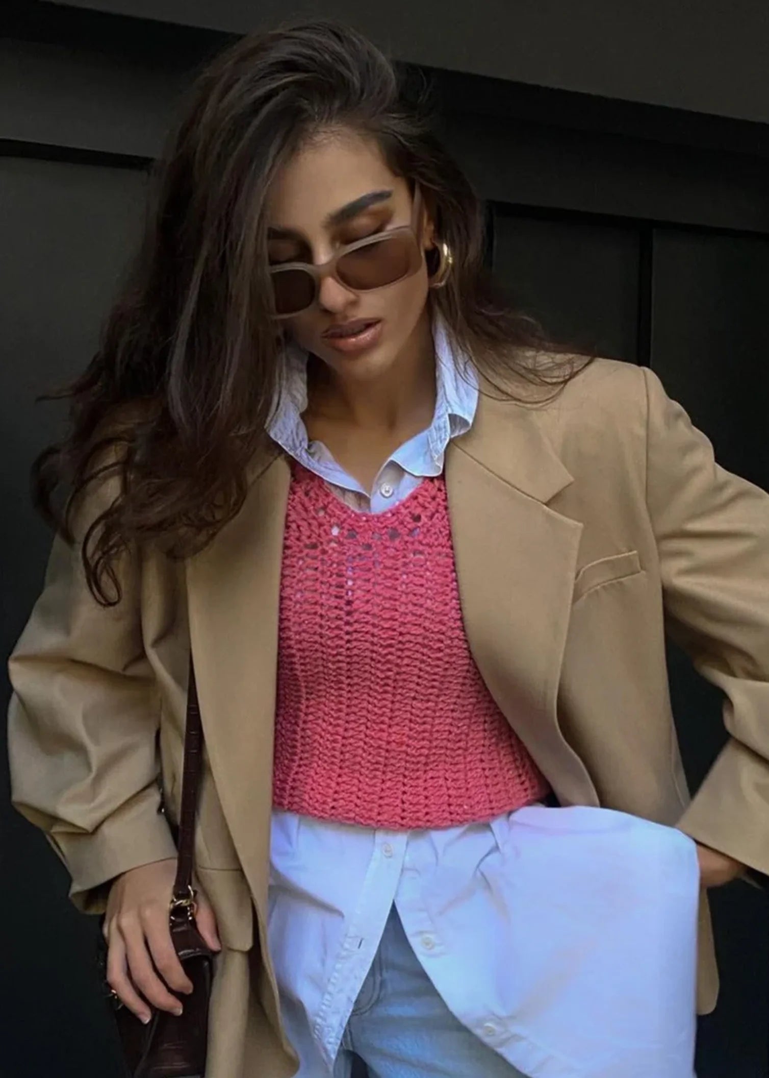 Crystal Gaze – Stylish Sunglasses with Transparent Frame
