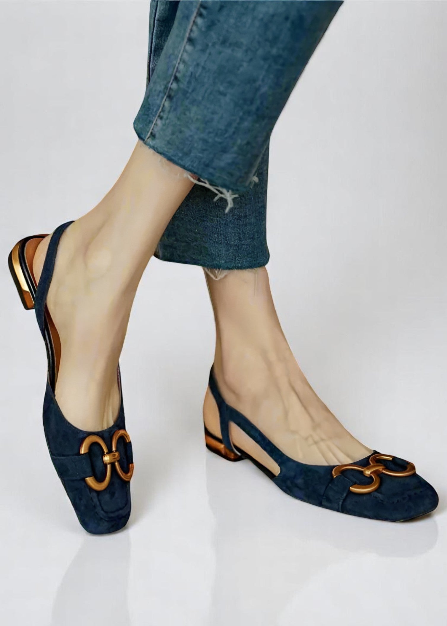 Velina Slingback Loafer – Classic Meets Statement