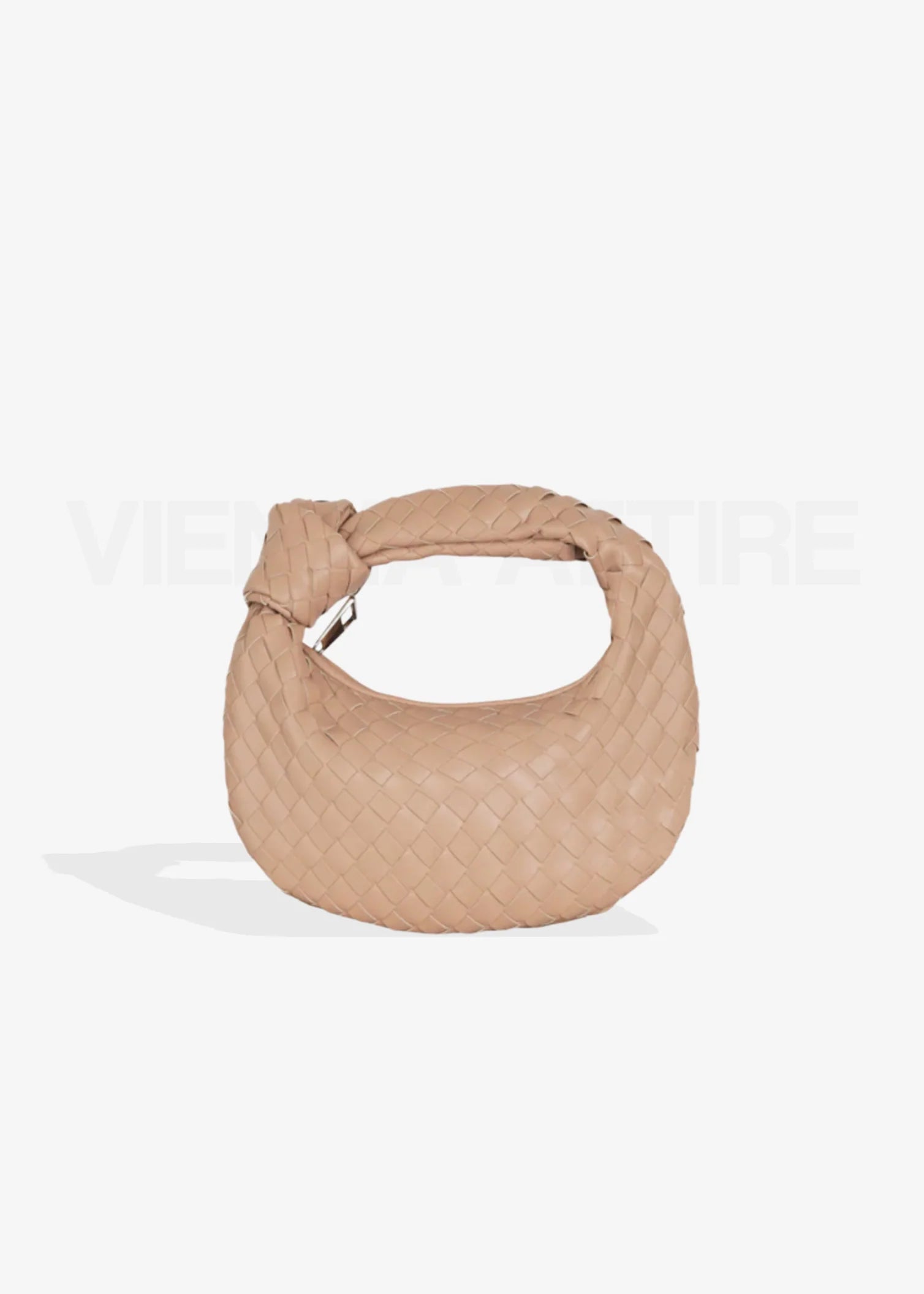Ava Mini – Round Handle Bag with Braided Design