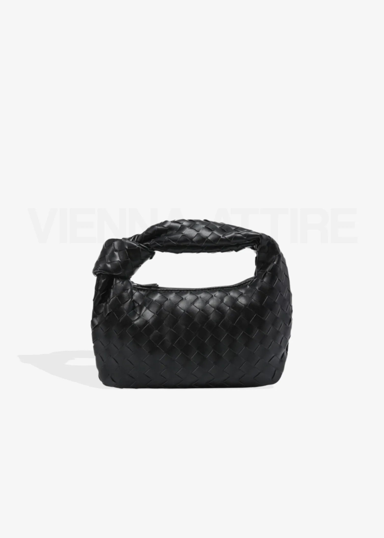 Ava Mini – Round Handle Bag with Braided Design