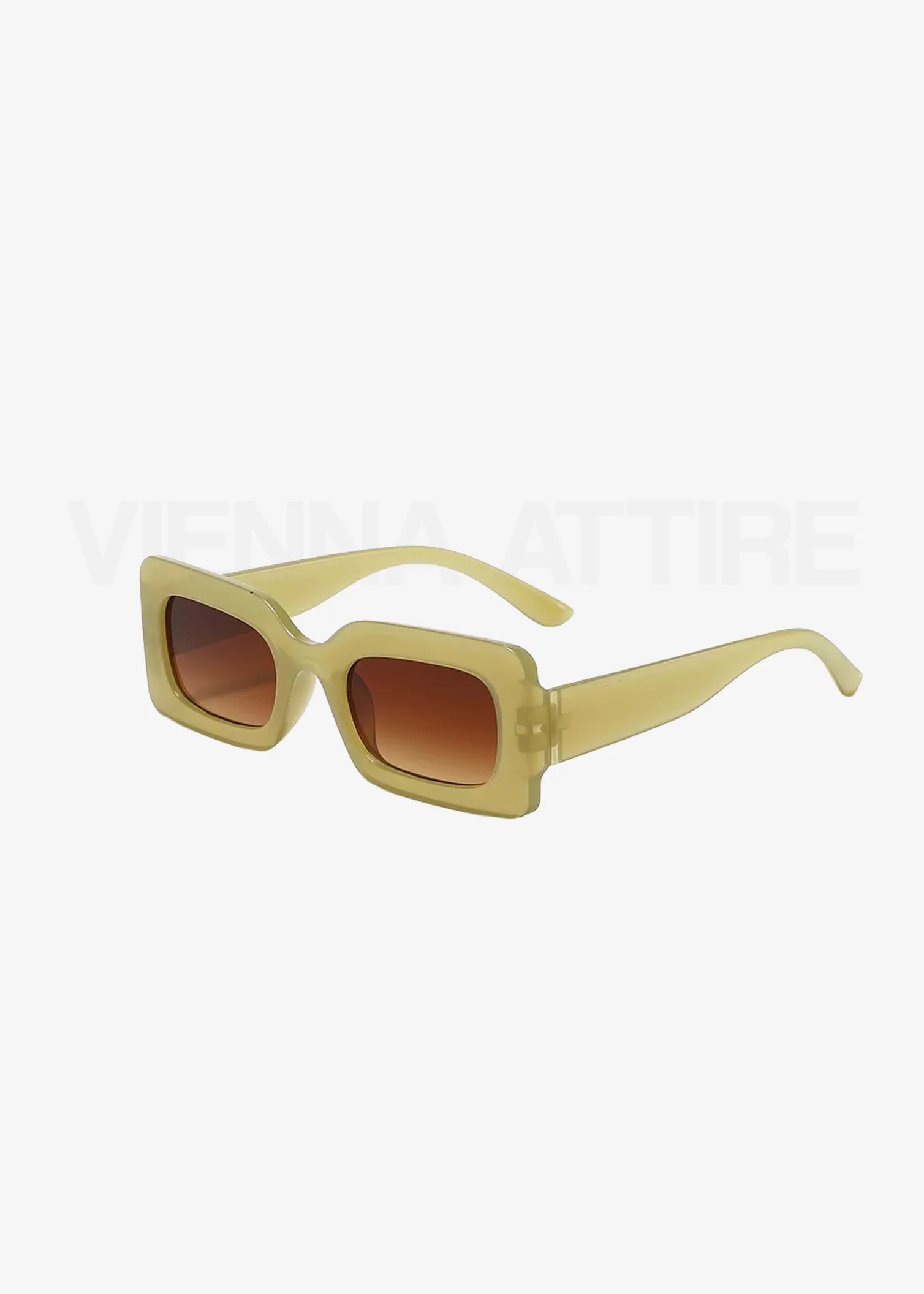 Lea Noir – Geometric Statement Sunglasses