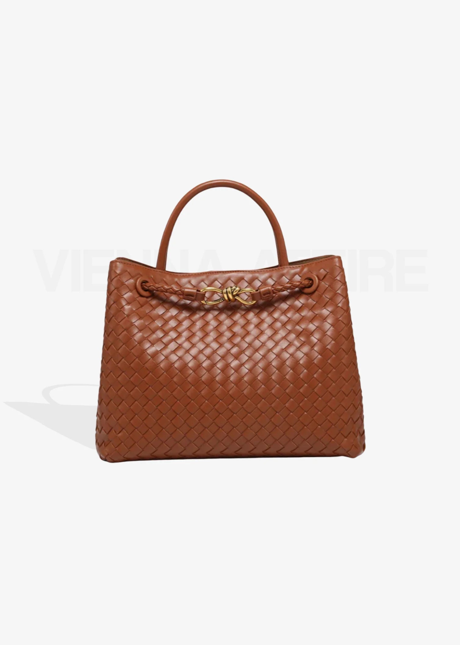 Sabine Large Bag – Large Woven Shoulder Bag with Laptop Compartment