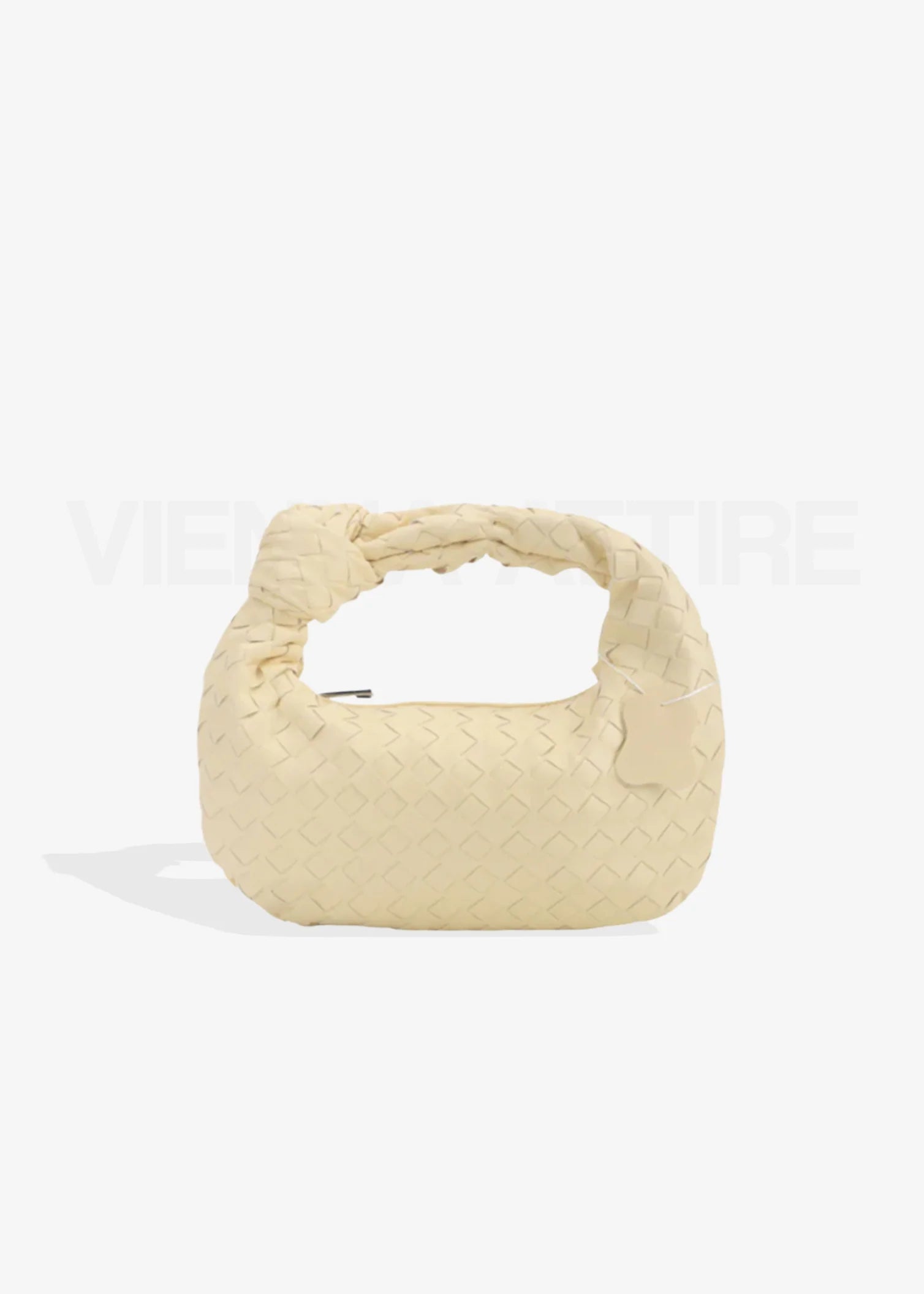 Ava Mini – Round Handle Bag with Braided Design