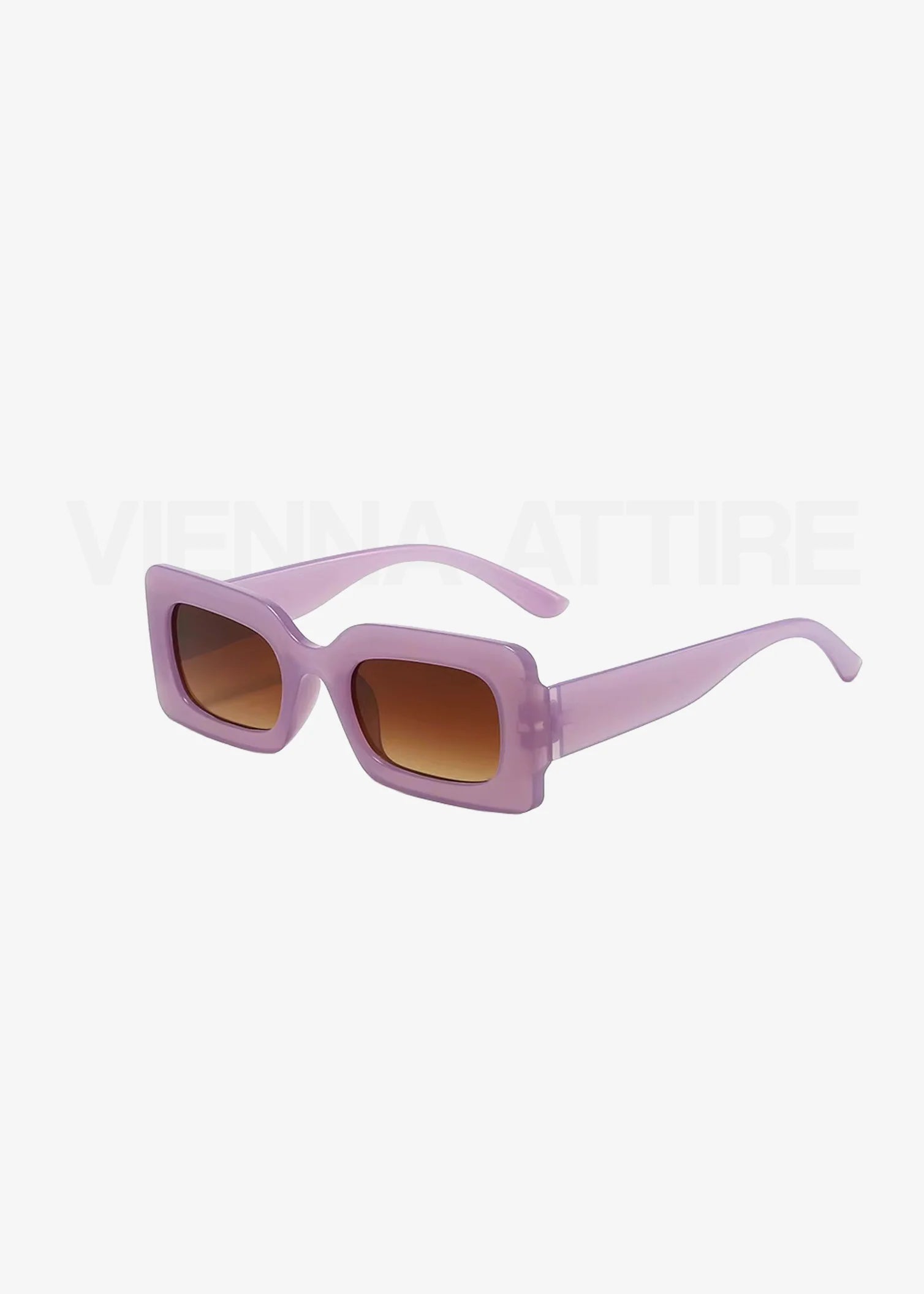 Lea Noir – Geometric Statement Sunglasses