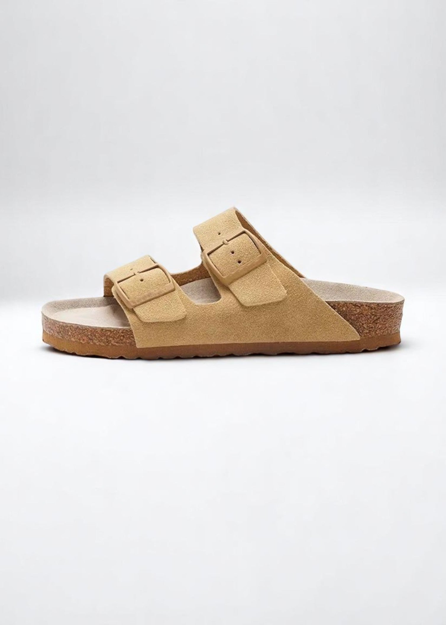 Milo | Comfort Sandals with Cork Footbed & Double Straps