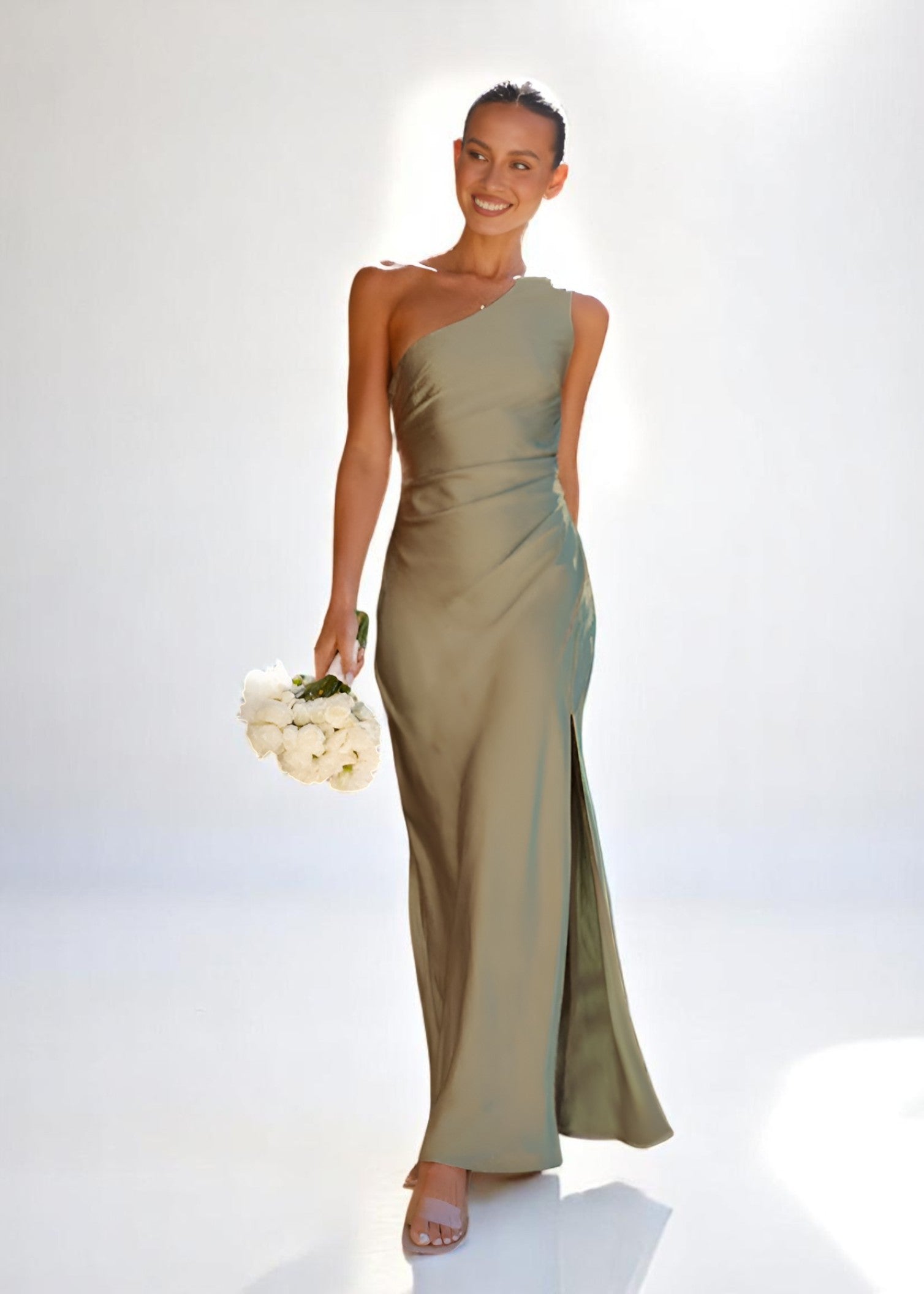 Ariana Satin Gown – Elegant & Unforgettable