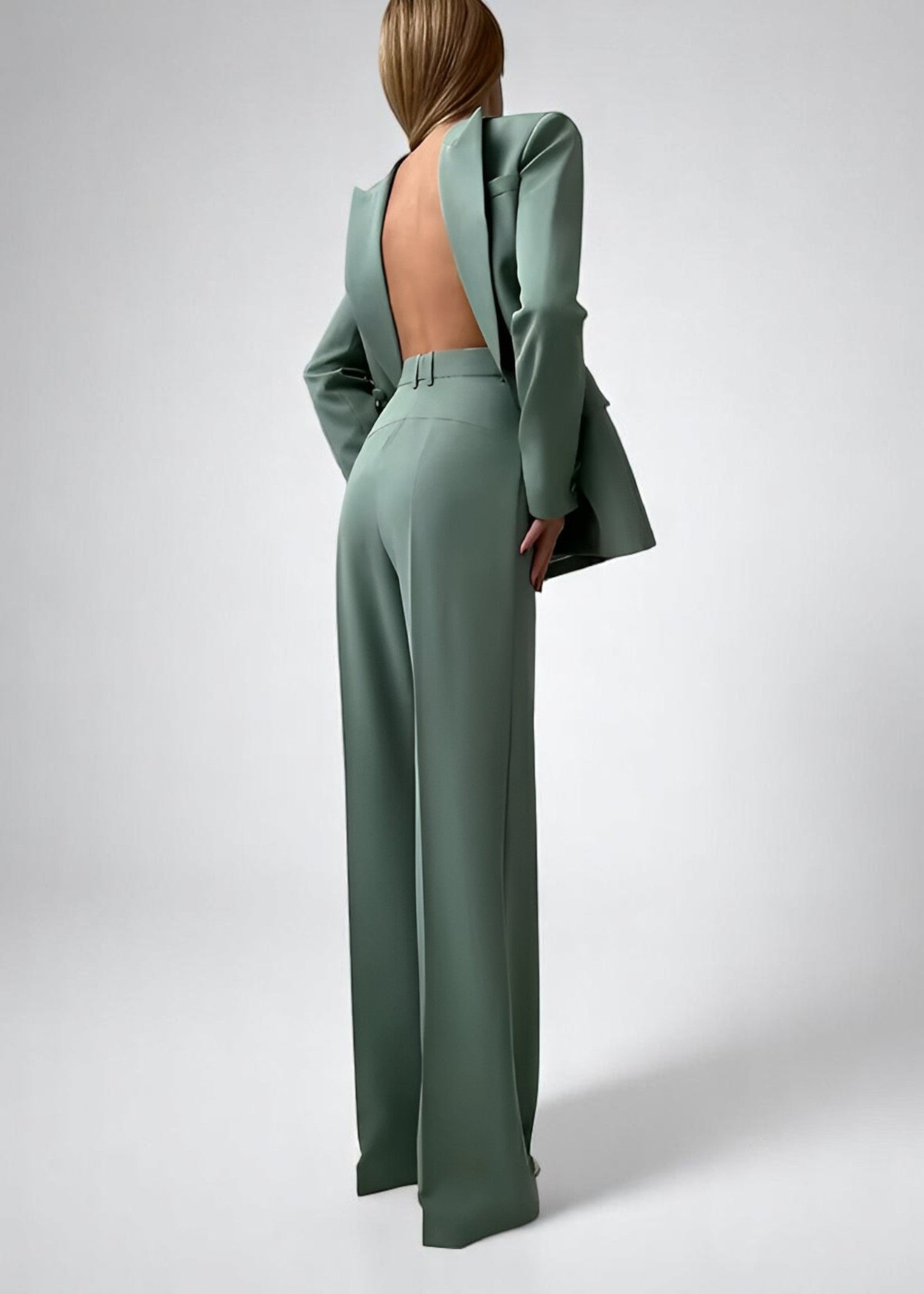 Valeria | Power Suit with Corset Top – 3-piece