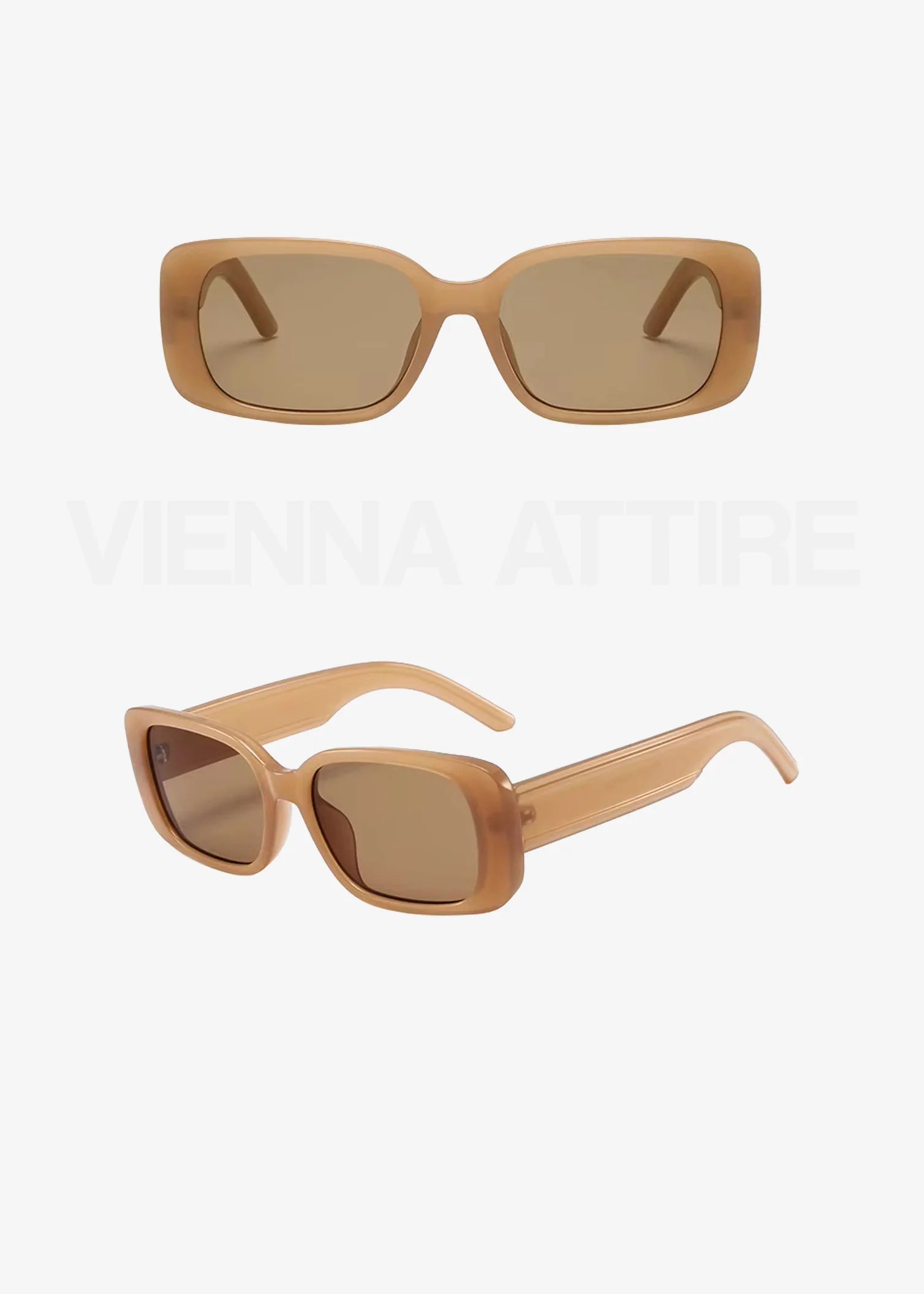 Crystal Gaze – Stylish Sunglasses with Transparent Frame