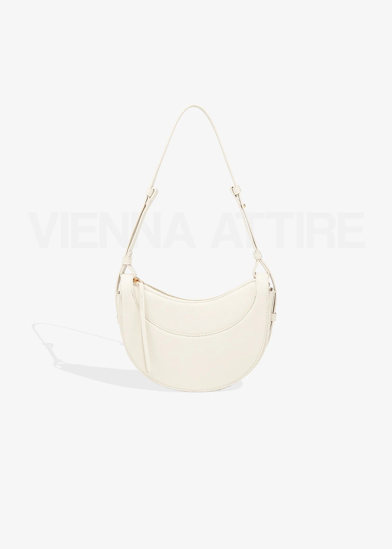 Agnès – Half-Moon Crossbody Bag made from Vegan Leather