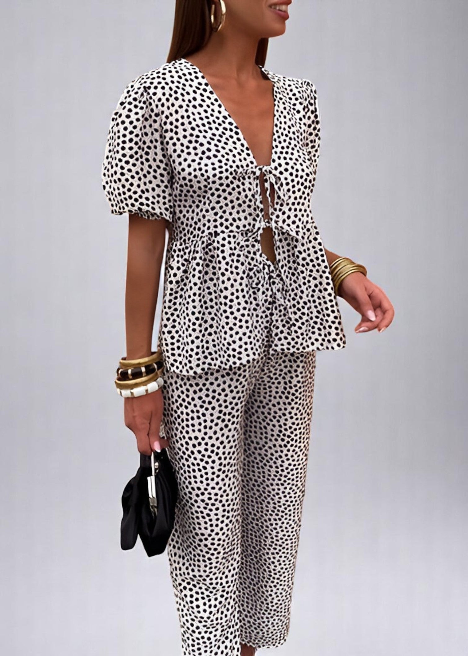 Zahara – Boho Set with Pattern Print